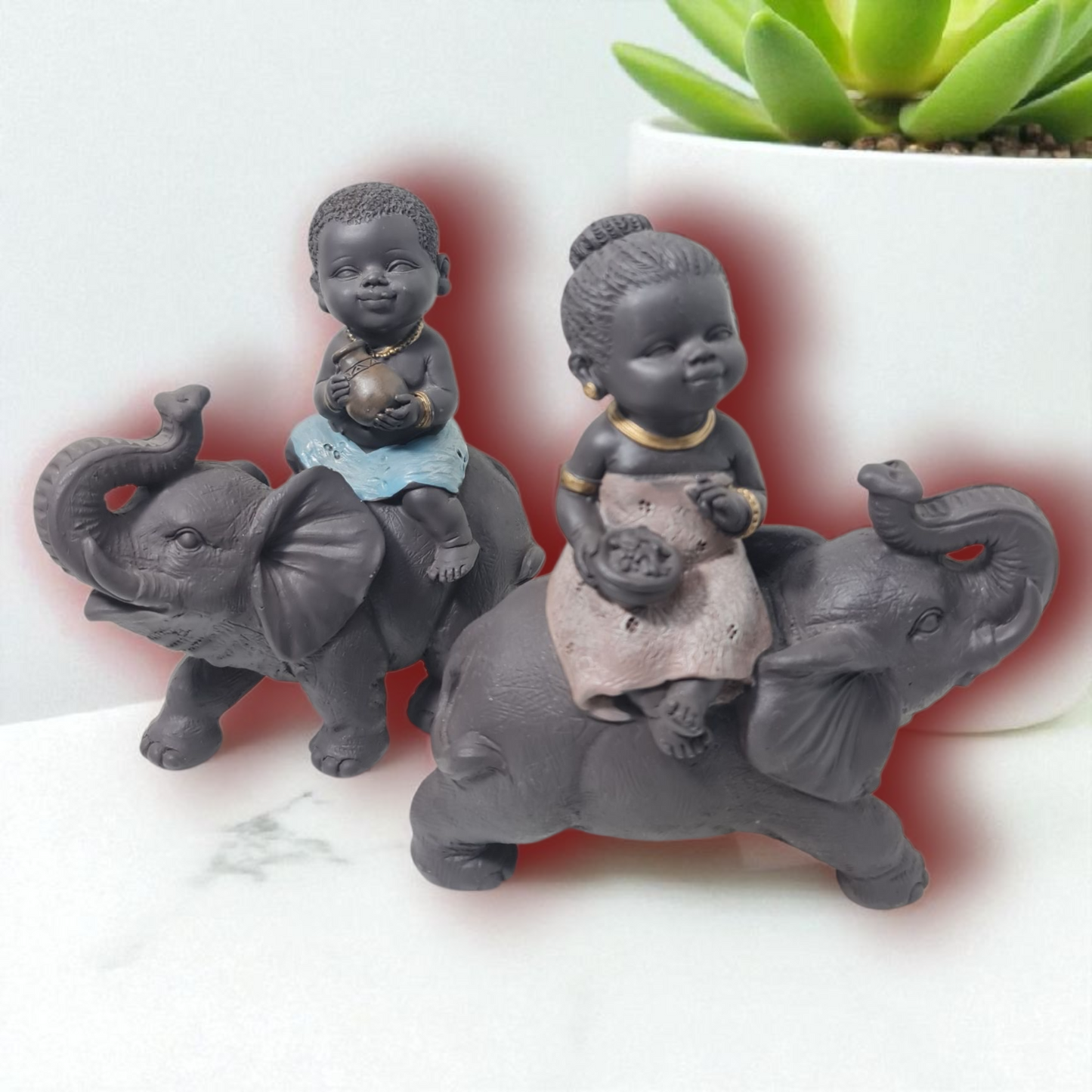 Elefant, Wohndekotier - handgefertigtes Produkt