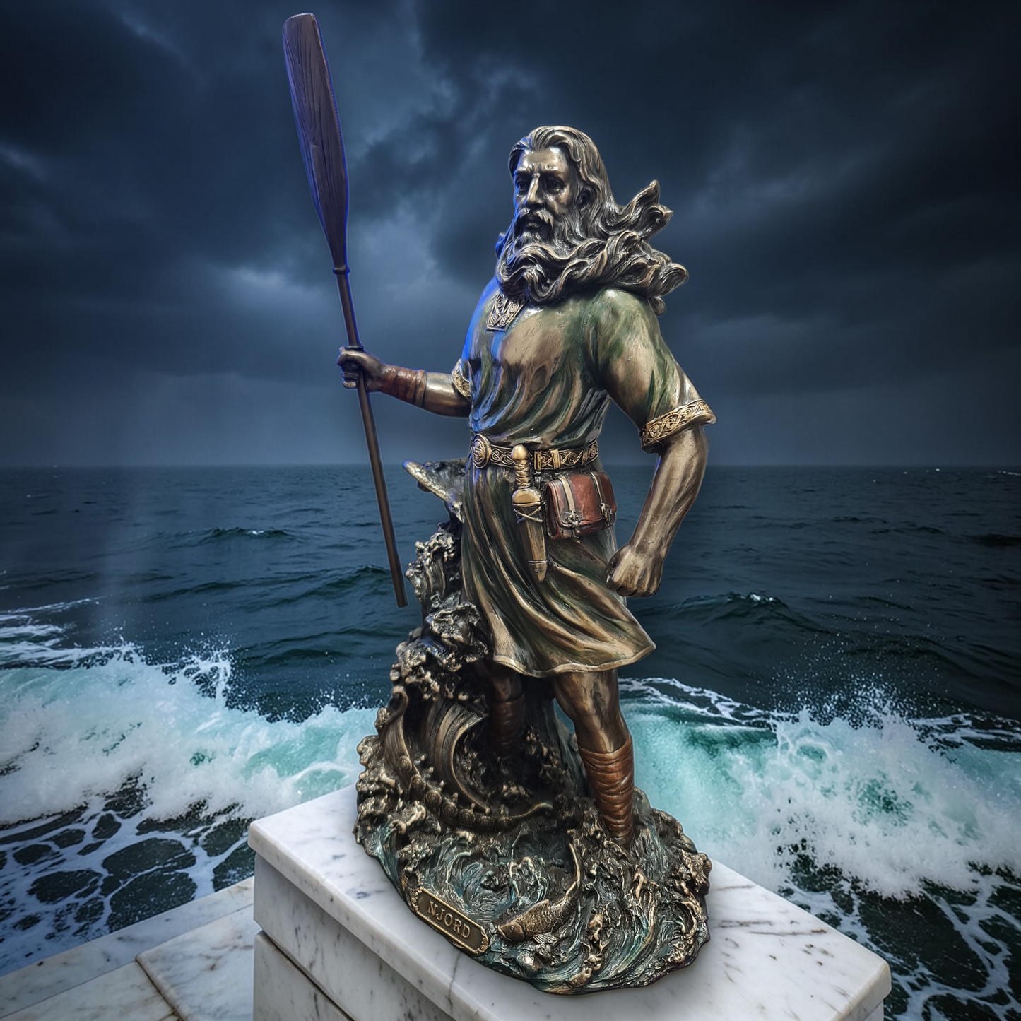 Njord Dios nordico del viento y del Mar