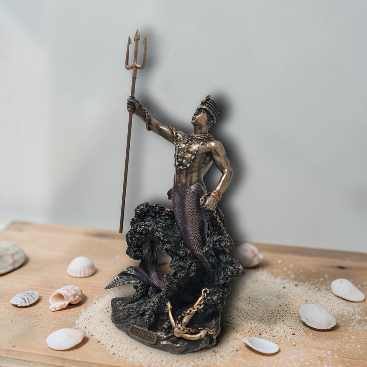 Estatua de Oshumaré estilo Veronese ,Santería, Candomble , kimbisa, Umbanda