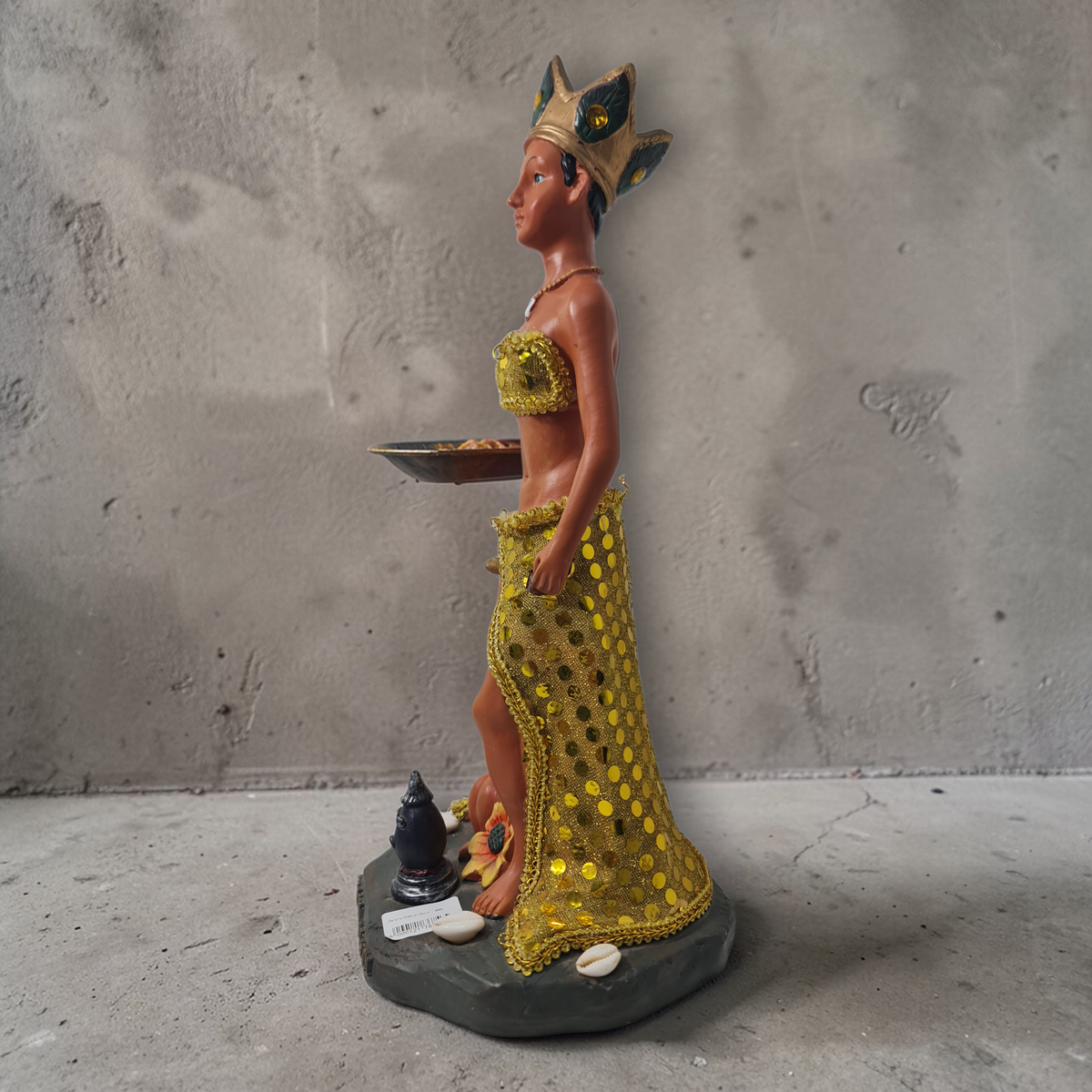 Orisha Oshún 35cm, santería , palo Mayombe , Diosa de las aguas dulces