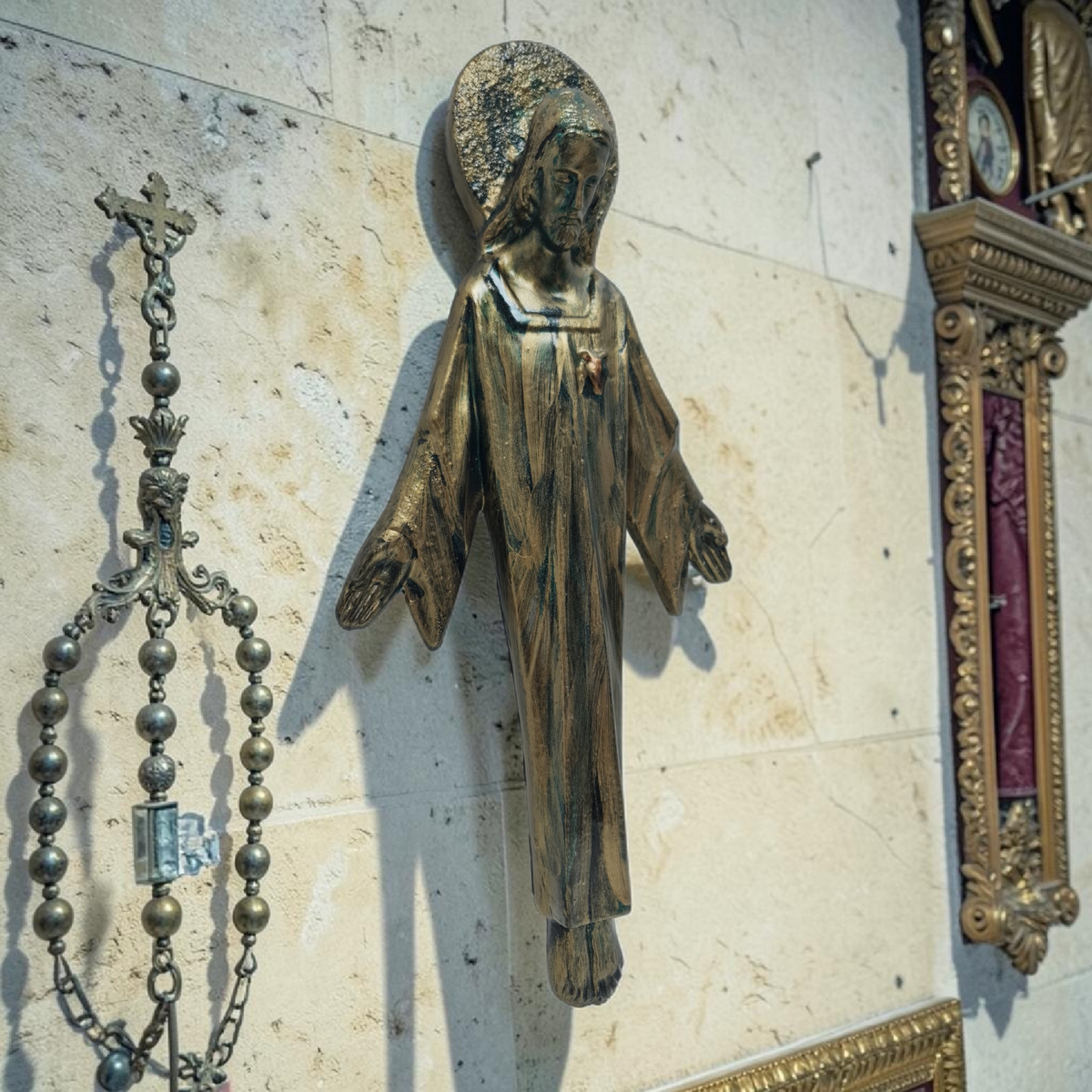 Jesus con manos abiertas 40cm