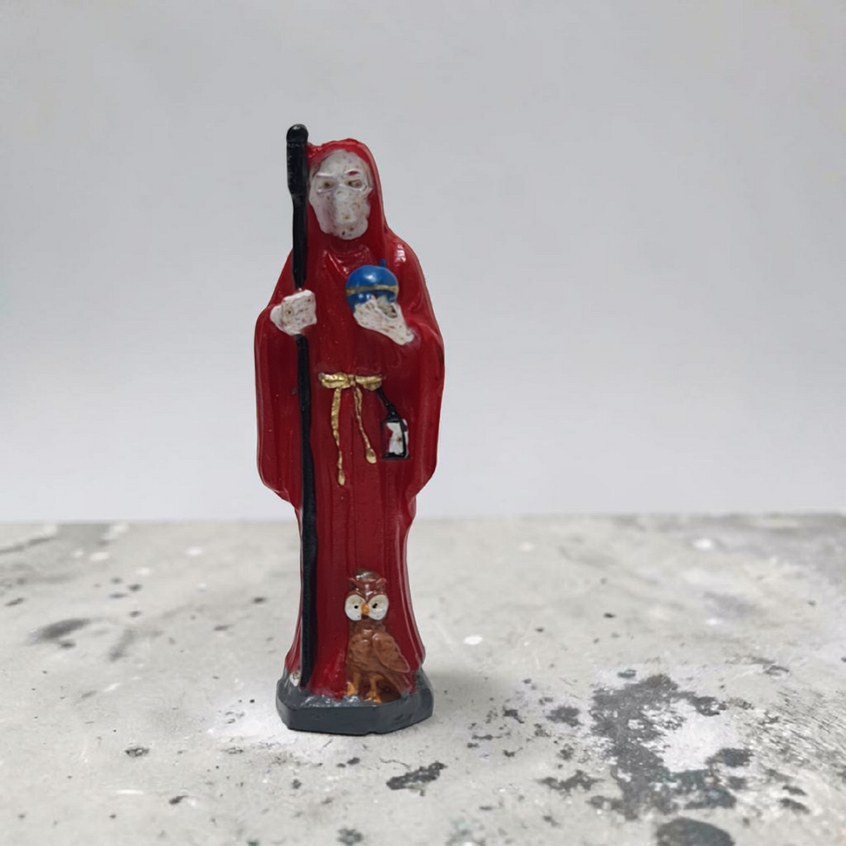 Santa Muerte Statue 15cm, Heiligster Tod, Gottheiten, Mythologie