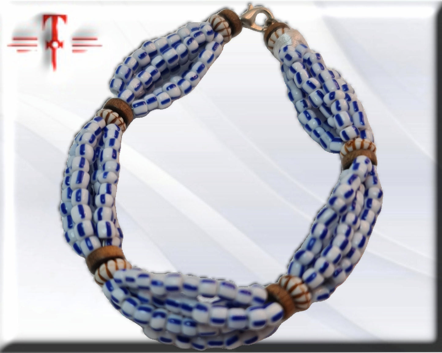 Ildé Orisha Babalú Ayé, Streitkolben, Armband, Santeria-Armband, Heiligenschmuck