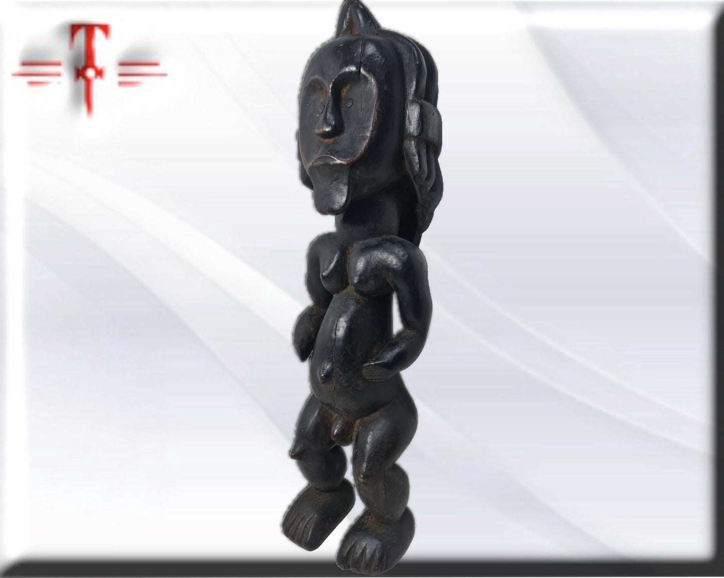 Magbetu Kongo Tribal Fetisch, Afrikanische Kunst, Kunstgalerie, Handgefertigt