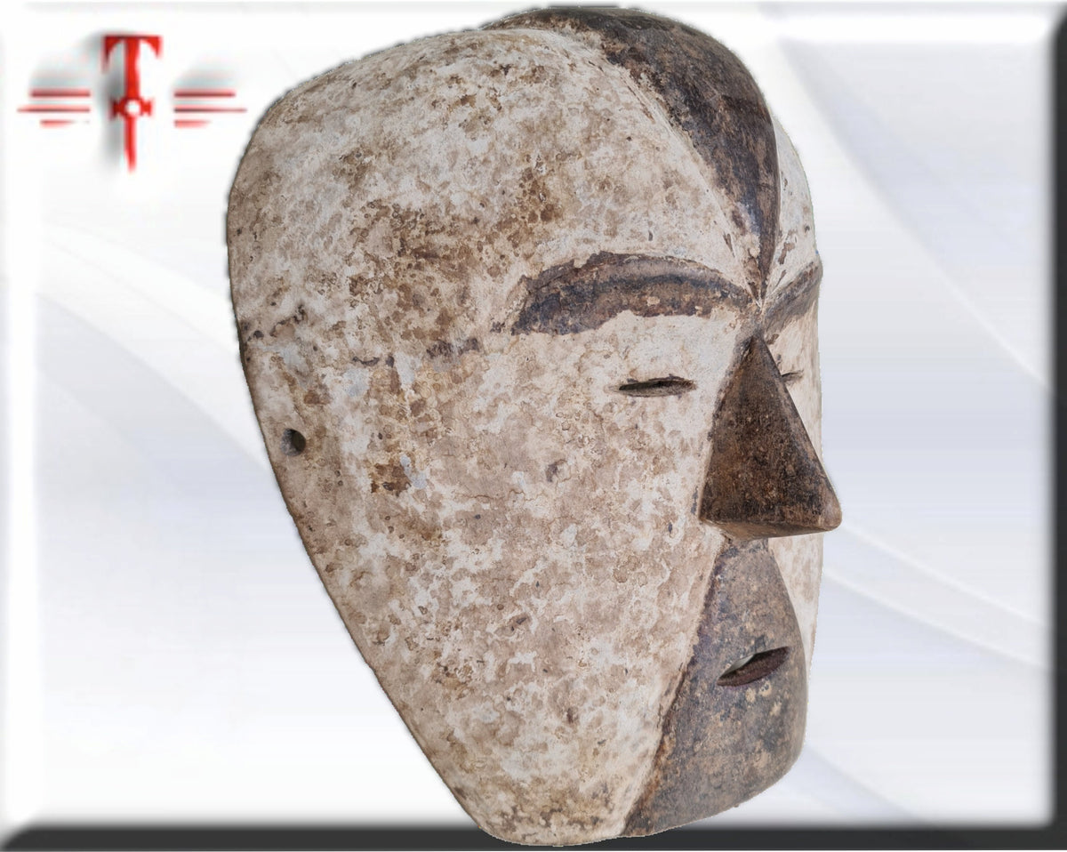 Ethnische Maske der Galoa (afrikanische Kunst aus Gabun) Ethnische Maske der Galoa (afrikanische Kunst aus Gabun)
