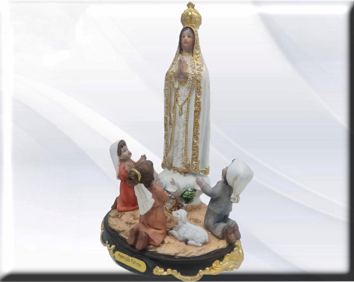 Estatua de la Aparición de Fátima, Santos y Vírgenes Católicos, Productos Religiosos