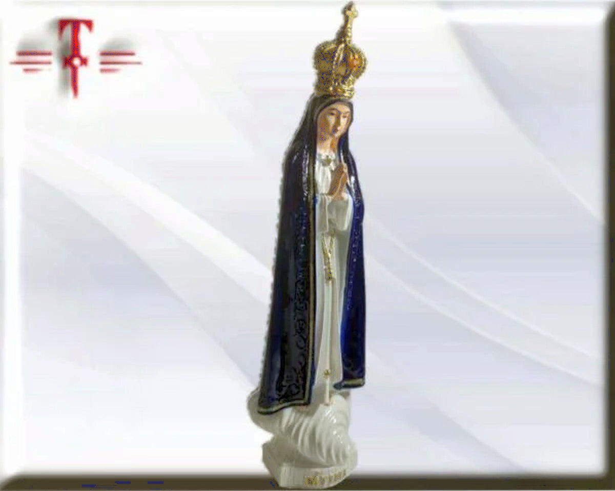 Virgen de Fátima manto azul , Santos y Vírgenes católicos , productos Religiosos
