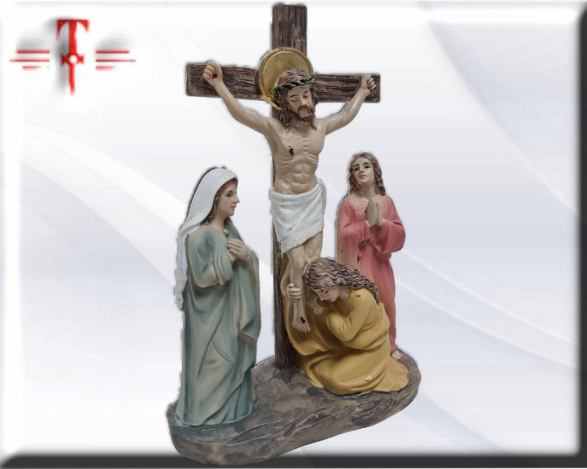 Kreuz Jesu mit den 3 Marien. Katholische Heilige und Jungfrauen, Religiöse Produkte,