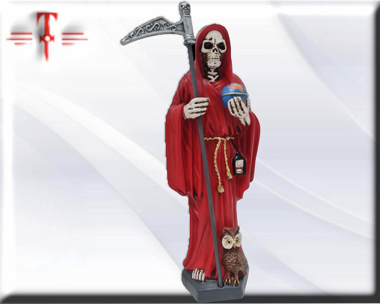 Estatua Santa Muerte 20cm , Santísima Muerte , deidades , mitología