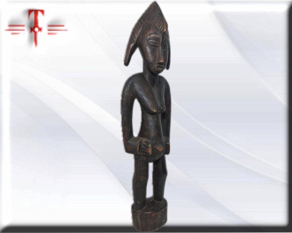Fetiche Congo Tribal , arte Africano , Galería de arte , hecho a mano