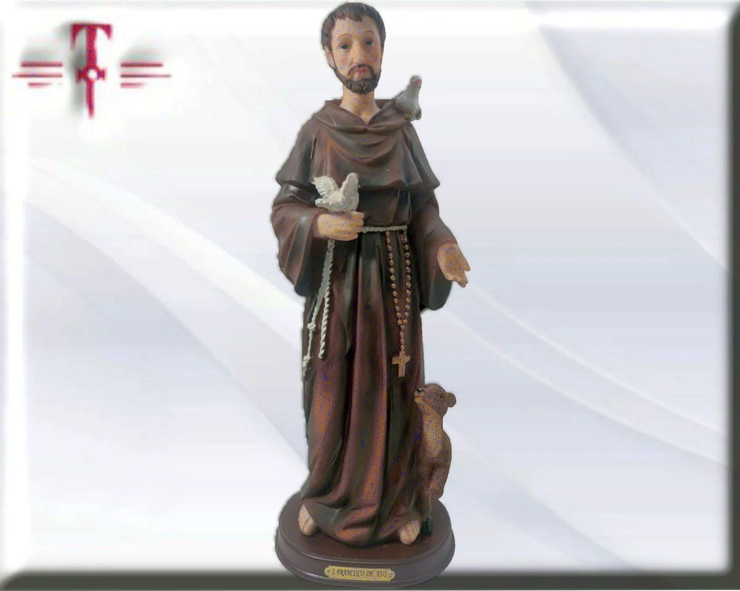 Heiliger Franz von Assisi Gips, Katholische Heilige und Jungfrauen, Religiöse Produkte