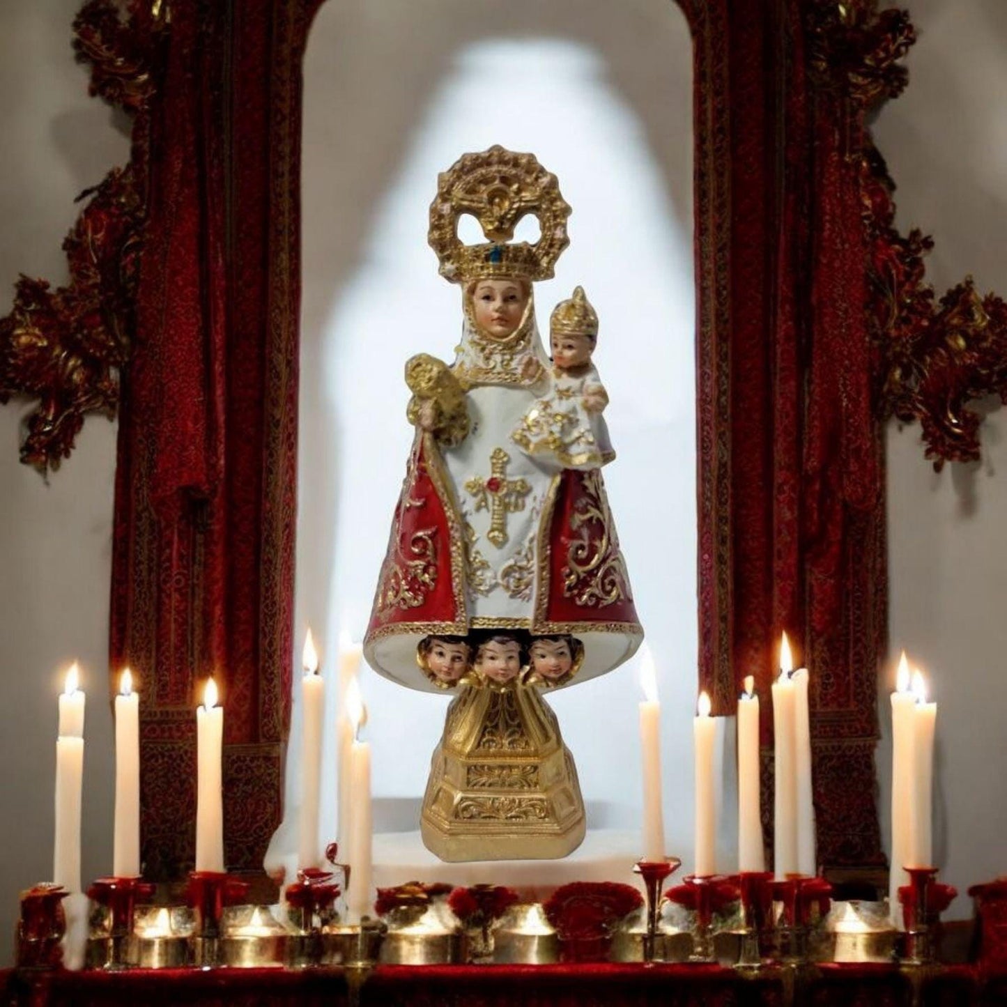 Jungfrau von Covadonga, Katholische Heilige und Jungfrauen, Religiöse Produkte
