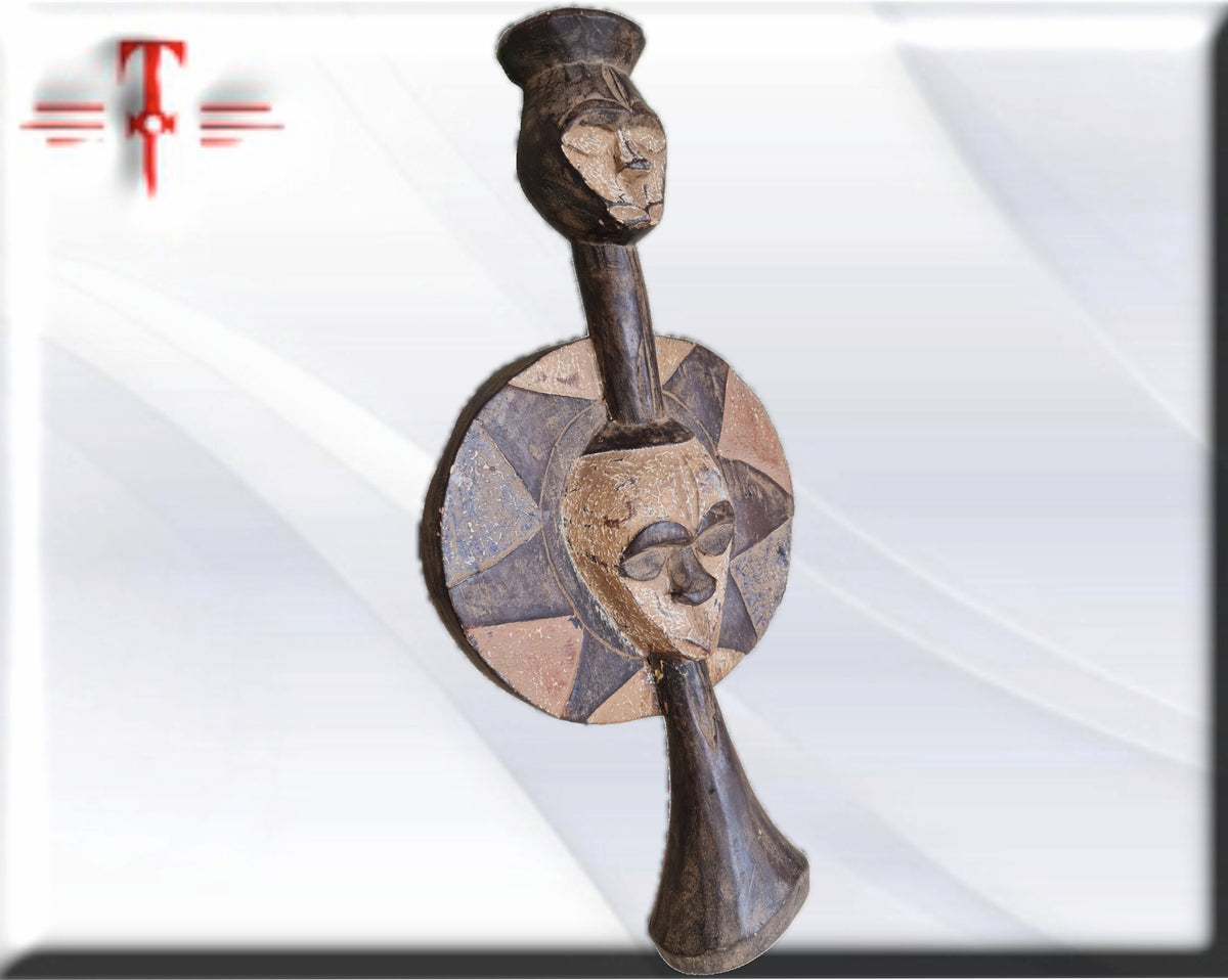 Fetiche chokwe  Congo  , arte Africano , Galería de arte , hecho a mano