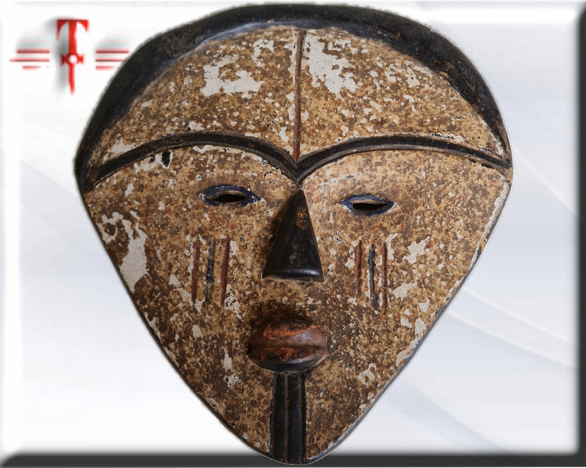 Dogon-Maske Mali, Afrikanisches Kunsthandwerk, Afrikanische Kunstgalerie, Antike