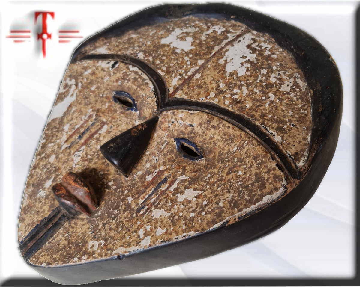 Dogon-Maske Mali, Afrikanisches Kunsthandwerk, Afrikanische Kunstgalerie, Antike