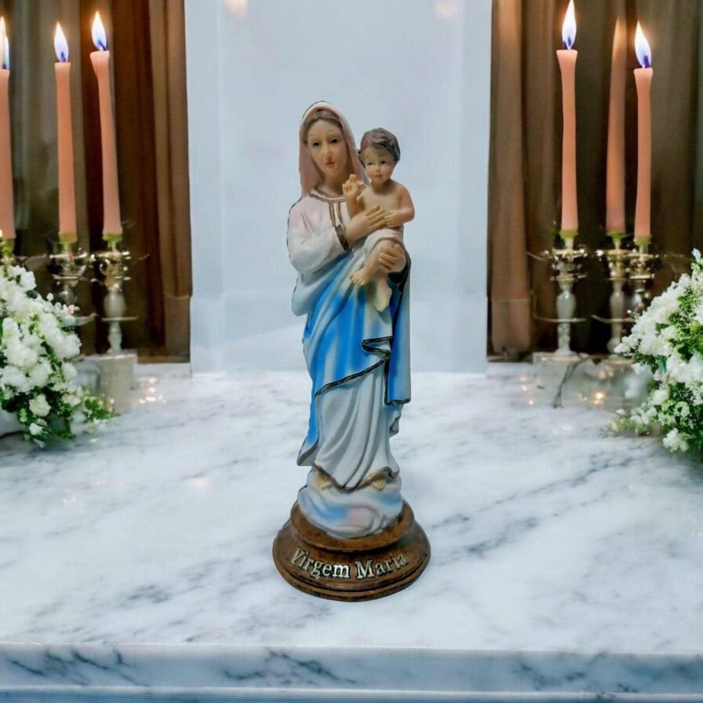Jungfrau Maria mit Kind, Katholische Heilige und Jungfrauen, Religiöse Produkte