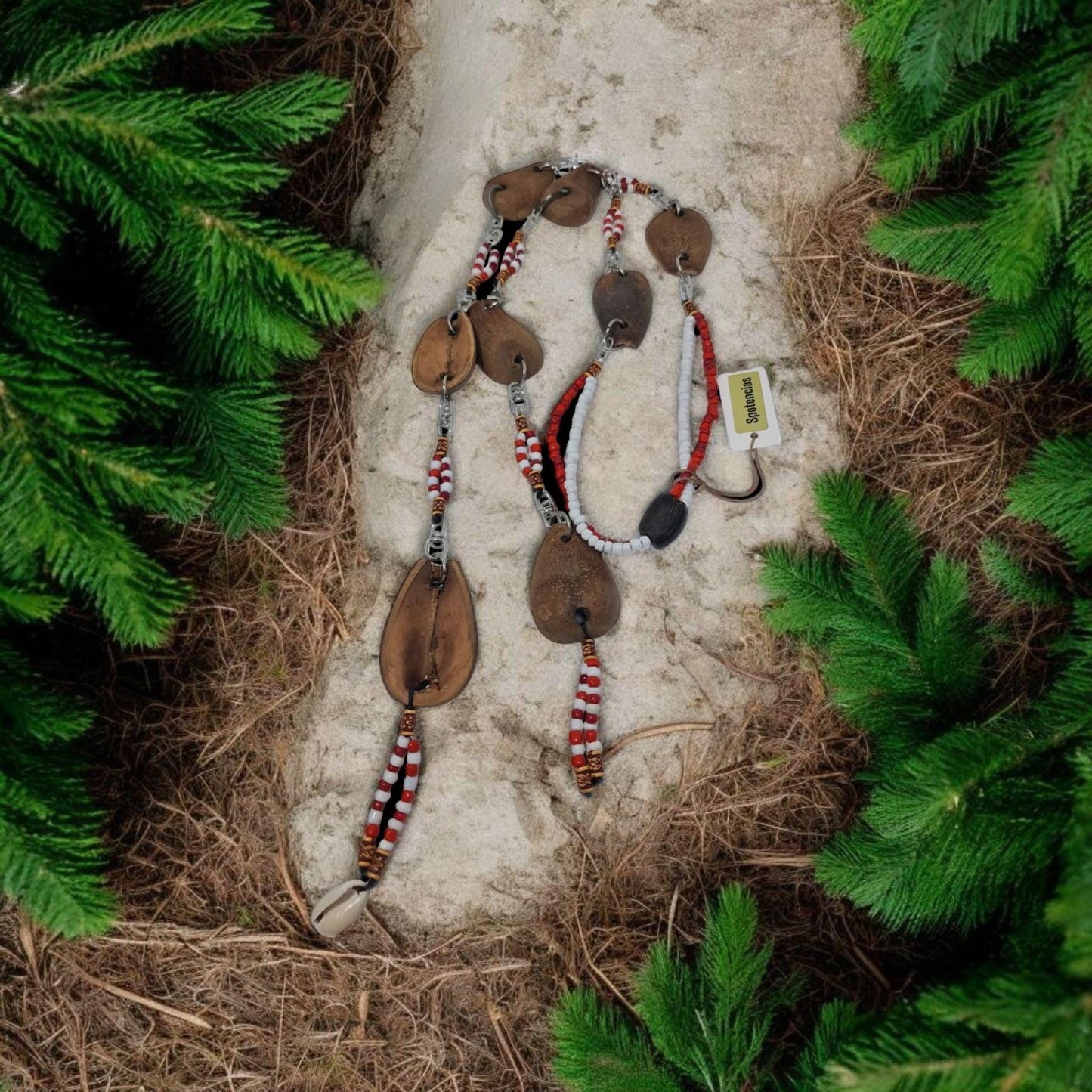Afrikanische Ekuele, Shango, Ifá-Samen, Opele Egbère. Santeria Babalawo