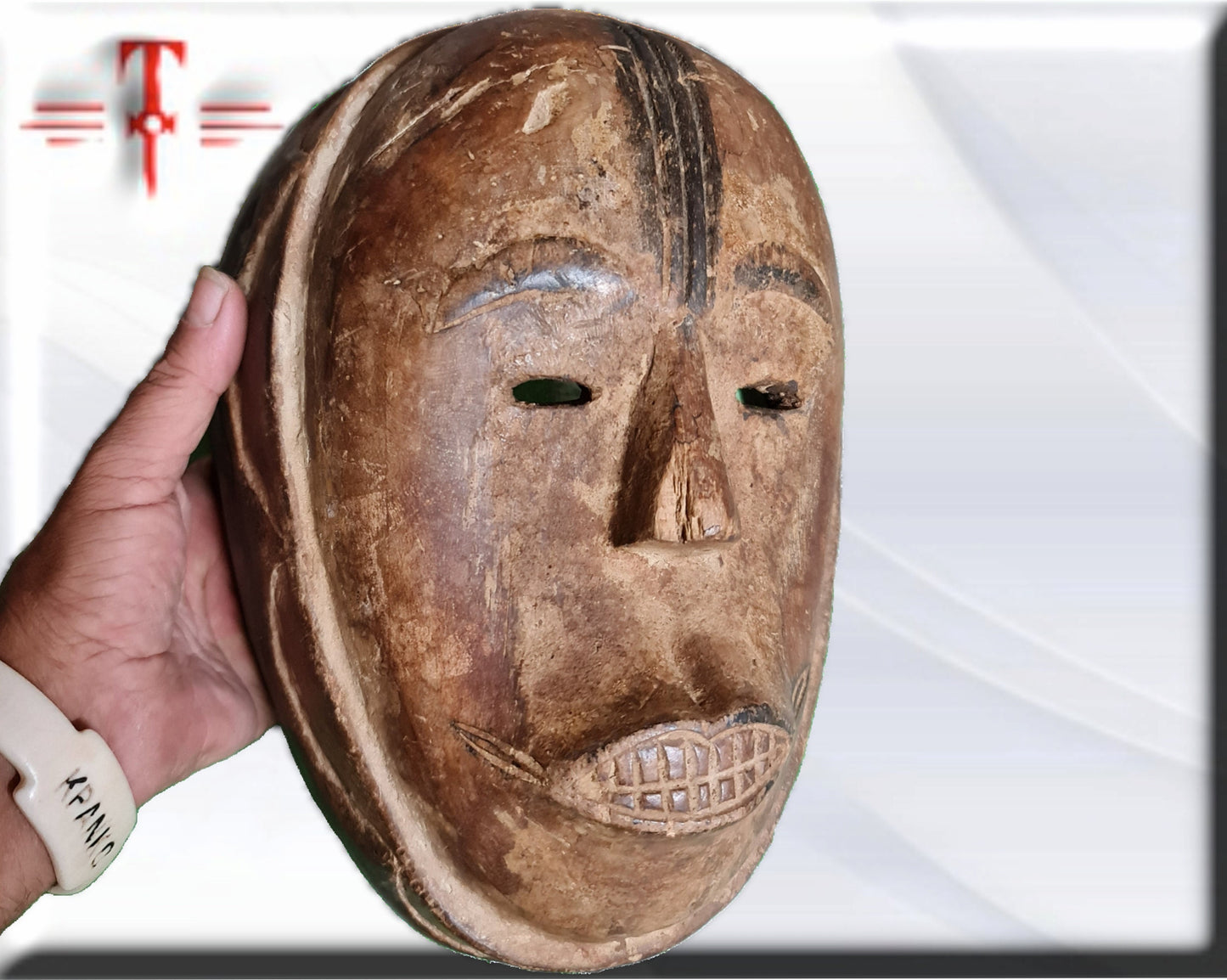 Mangbetu-Maske. Afrikanische Kunst aus dem Kongo. Mangbetu-Maske. Afrikanische Kunst aus dem Kongo