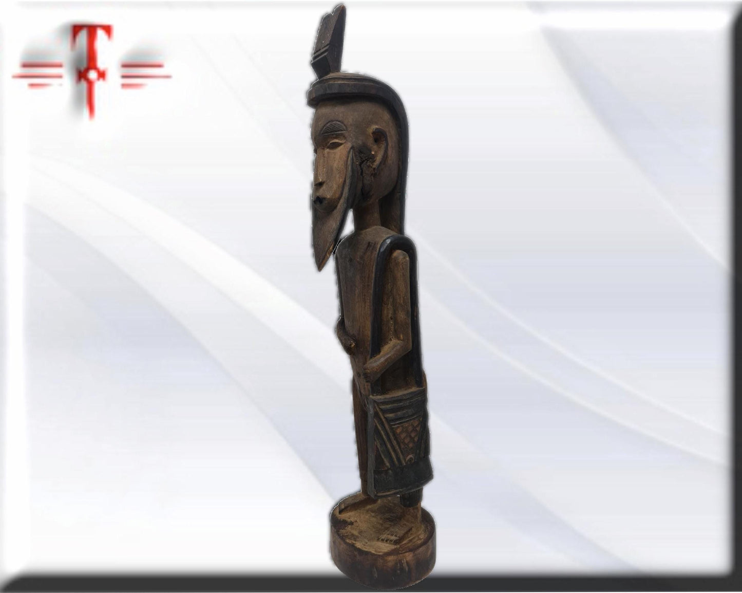 Mali Messenger Fetisch Statue, Afrikanische Kunst, Kunstgalerie, Antike