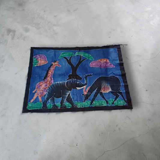 Tapiz artesanal Africano