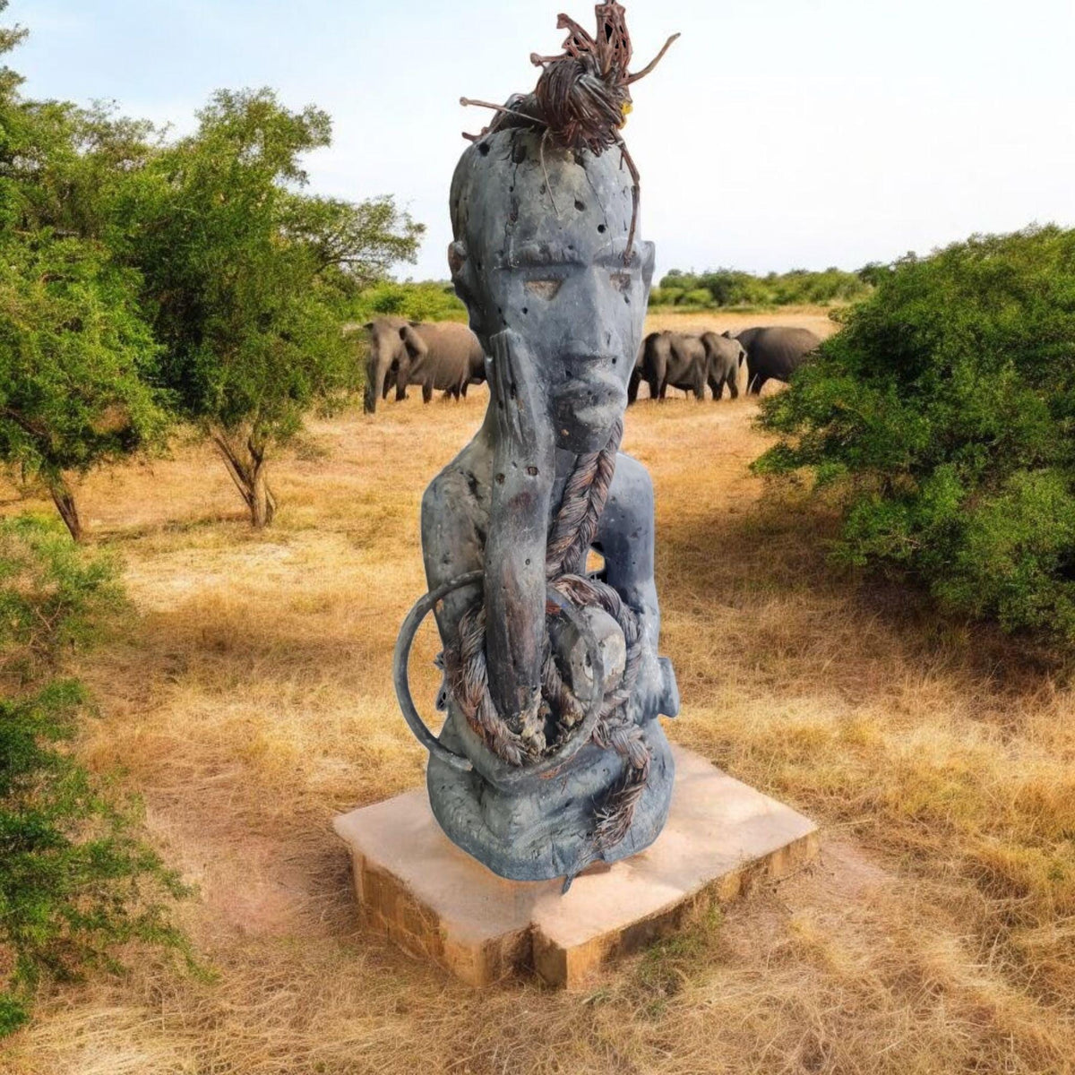 African ŋuʋaʋã fetish , secrets of African vodun . original from Africa