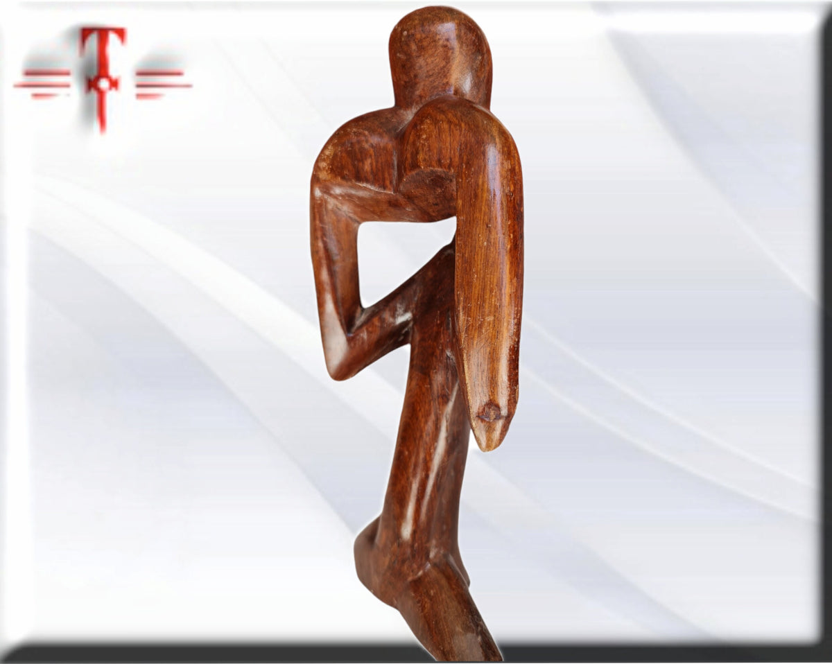 Figura africana Arte moderno contemporáneo trío  , arte Africano , Galería de arte , hecho a mano