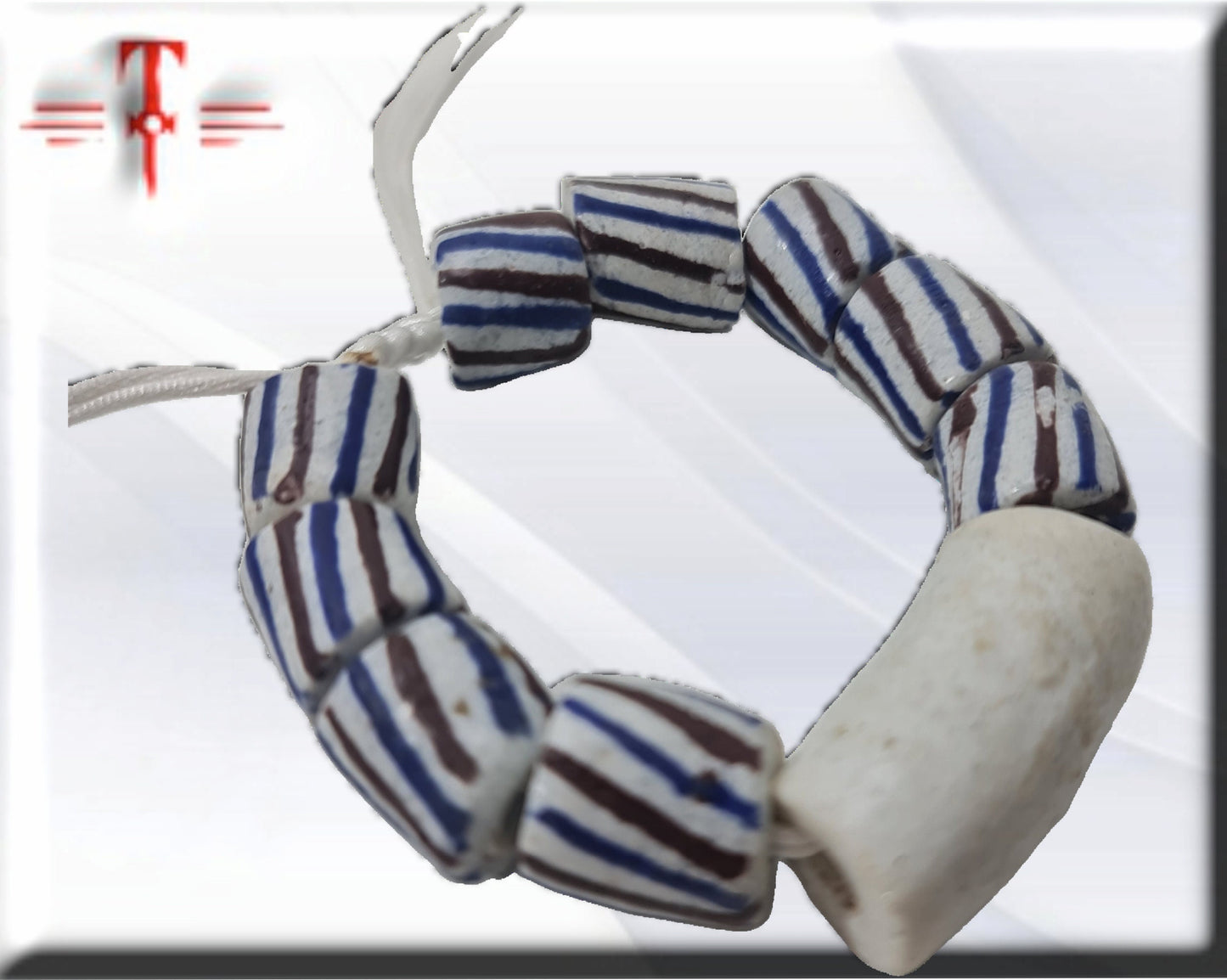 Brazalete de Vodun Aholu  , Olokun , secretos del vodoun Fon  de Benín