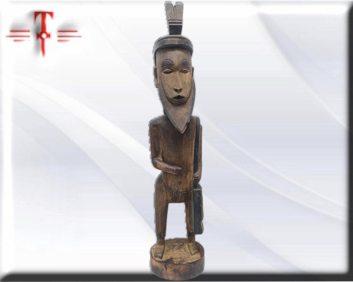 Mali Messenger Fetisch Statue, Afrikanische Kunst, Kunstgalerie, Antike