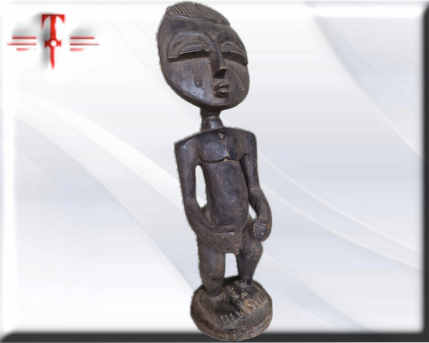 Fetiche Baule Costa de Marfil  , arte Africano , Galería de arte , hecho a mano