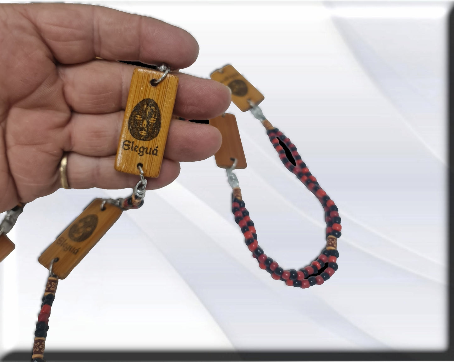 Ekuele Bambu ekwele opele von Orula Orunmila Ifá Santeria Wahrsagerei Elegua