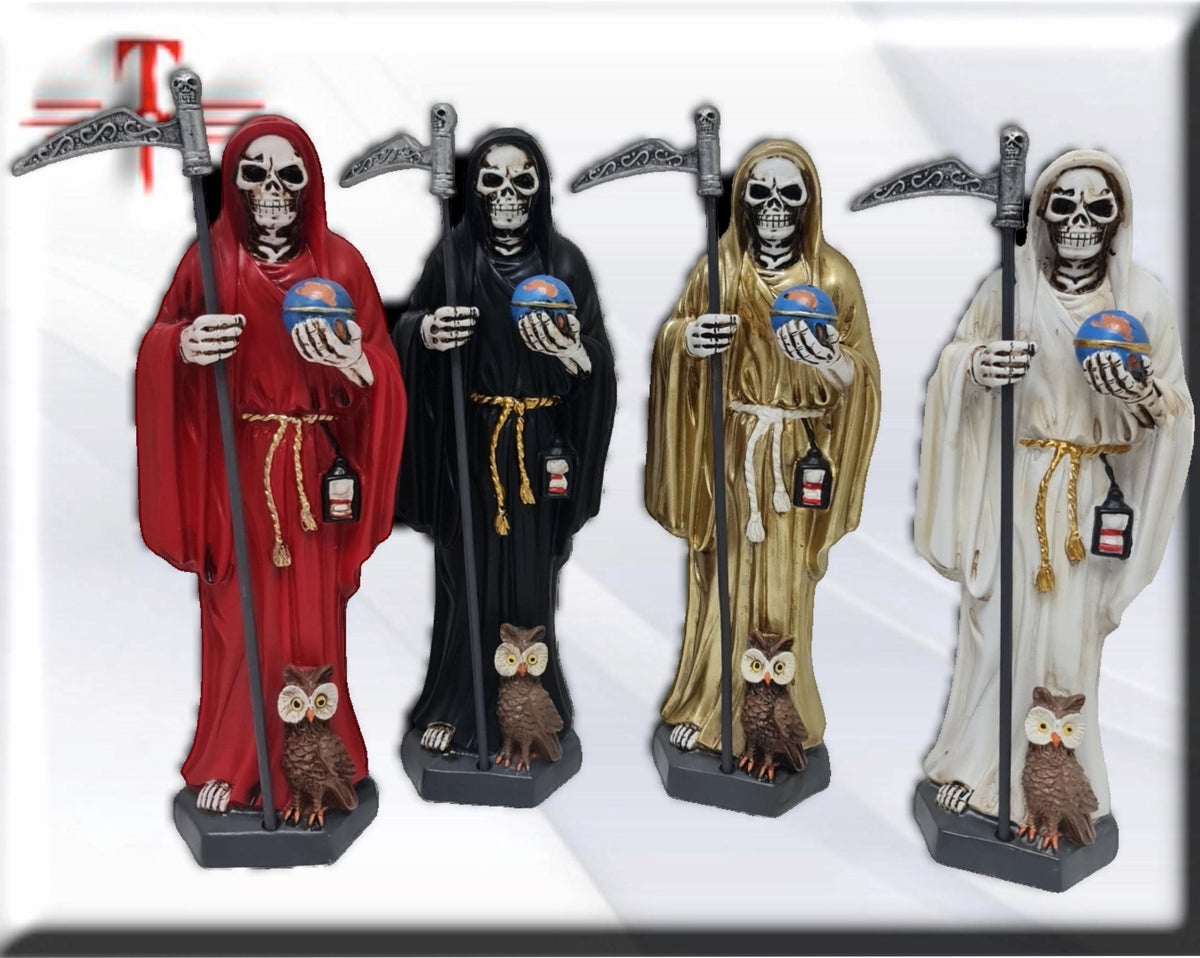 Estatua Santa Muerte 20cm , Santísima Muerte , deidades , mitología
