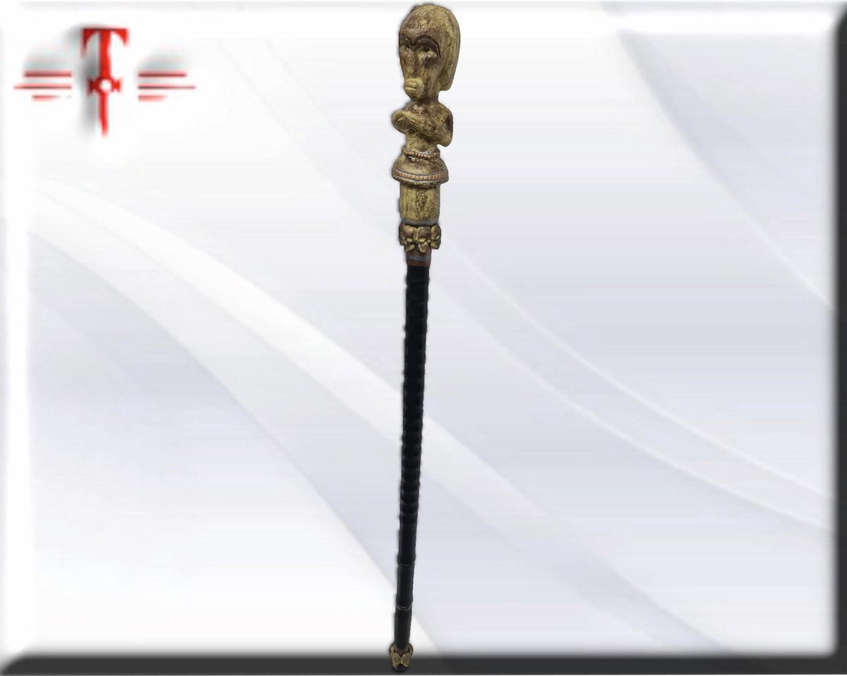 Bastón de carga Eggun  , santería , Palo Mayombe , voodoo