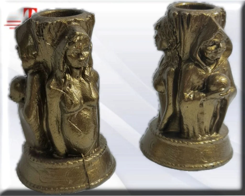 Statue des Gottes Dagda, mythologische Götter, esoterische und religiöse Gegenstände, handbemalt