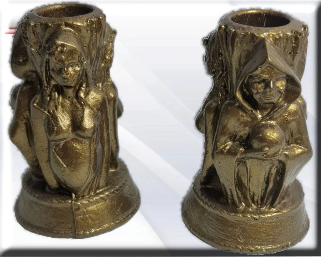 Statue des Gottes Dagda, mythologische Götter, esoterische und religiöse Gegenstände, handbemalt