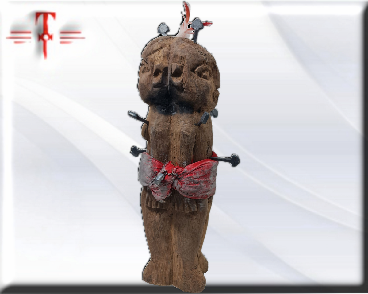 Sklavenfetisch wird zur Dominanz eingesetzt, Geheimnisse des afrikanischen Voodoo