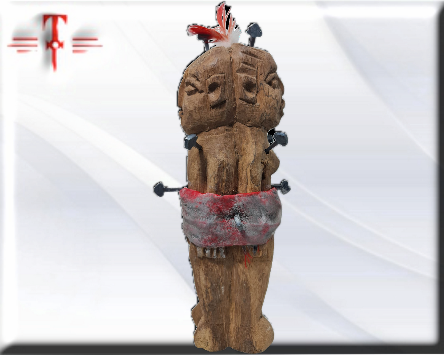 Sklavenfetisch wird zur Dominanz eingesetzt, Geheimnisse des afrikanischen Voodoo