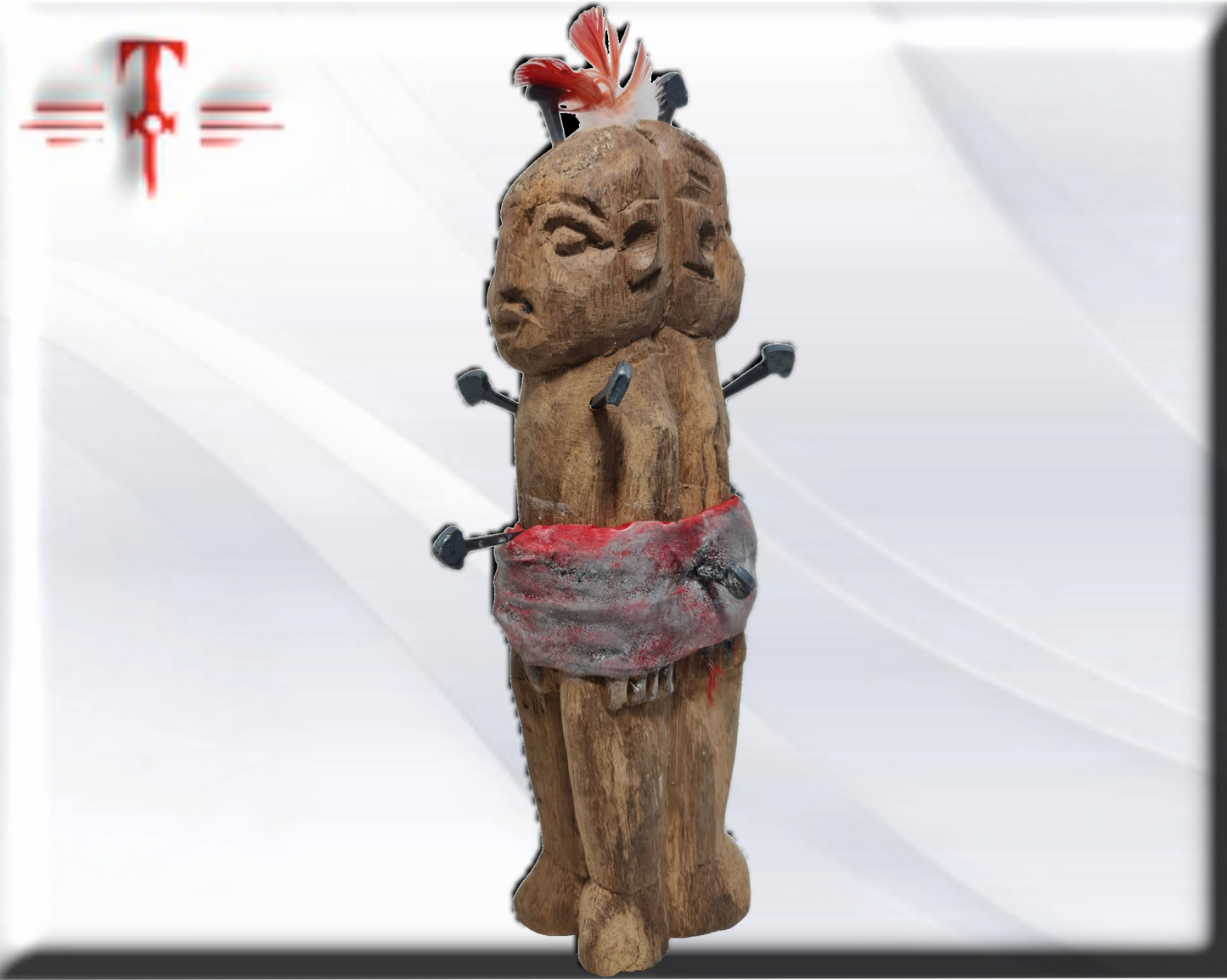 Sklavenfetisch wird zur Dominanz eingesetzt, Geheimnisse des afrikanischen Voodoo