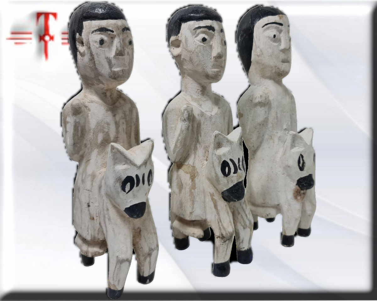 Sklavenfetisch wird zur Dominanz eingesetzt, Geheimnisse des afrikanischen Voodoo