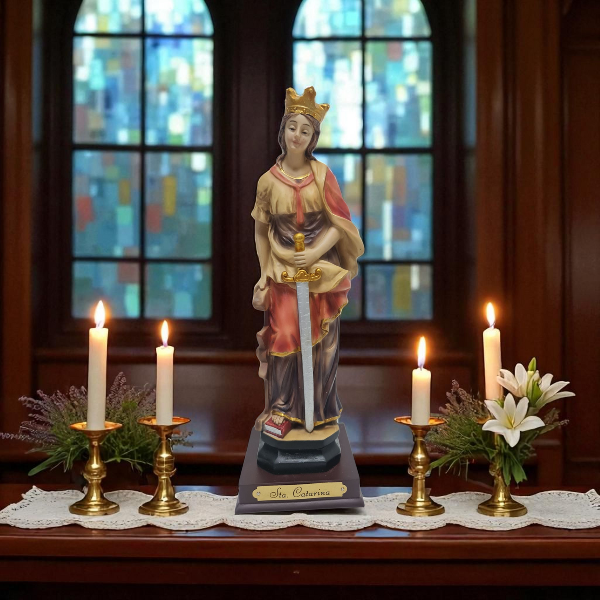 Katharina von Alexandria, Katholische Heilige und Jungfrauen, Religiöse Produkte,