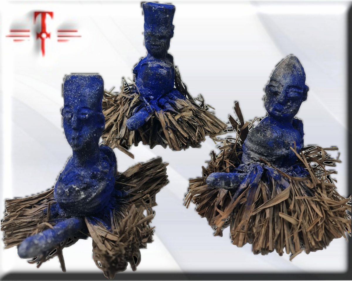 Sklavenfetisch wird zur Dominanz eingesetzt, Geheimnisse des afrikanischen Voodoo