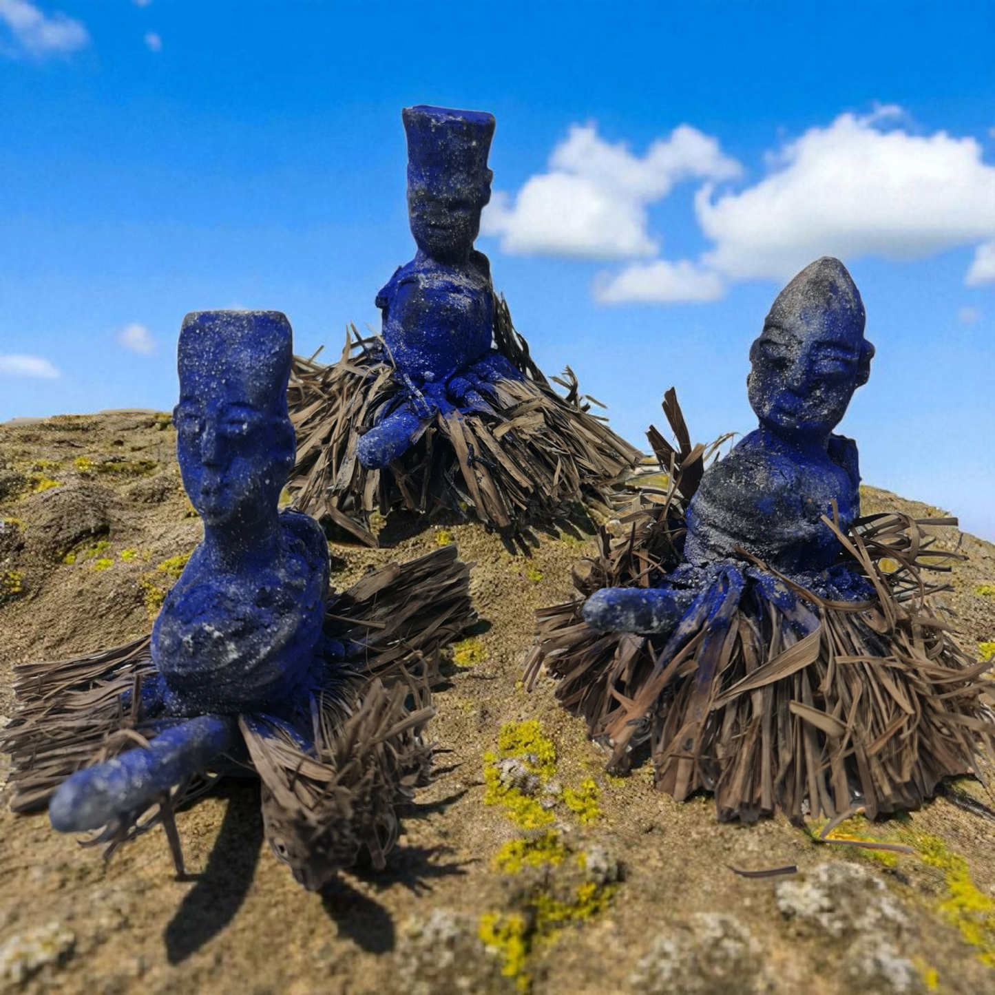 Sklavenfetisch wird zur Dominanz eingesetzt, Geheimnisse des afrikanischen Voodoo