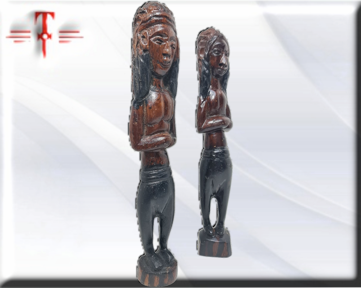 Indische Holzpuppe, Santería, Ifa, Osha, Palo Mayombe