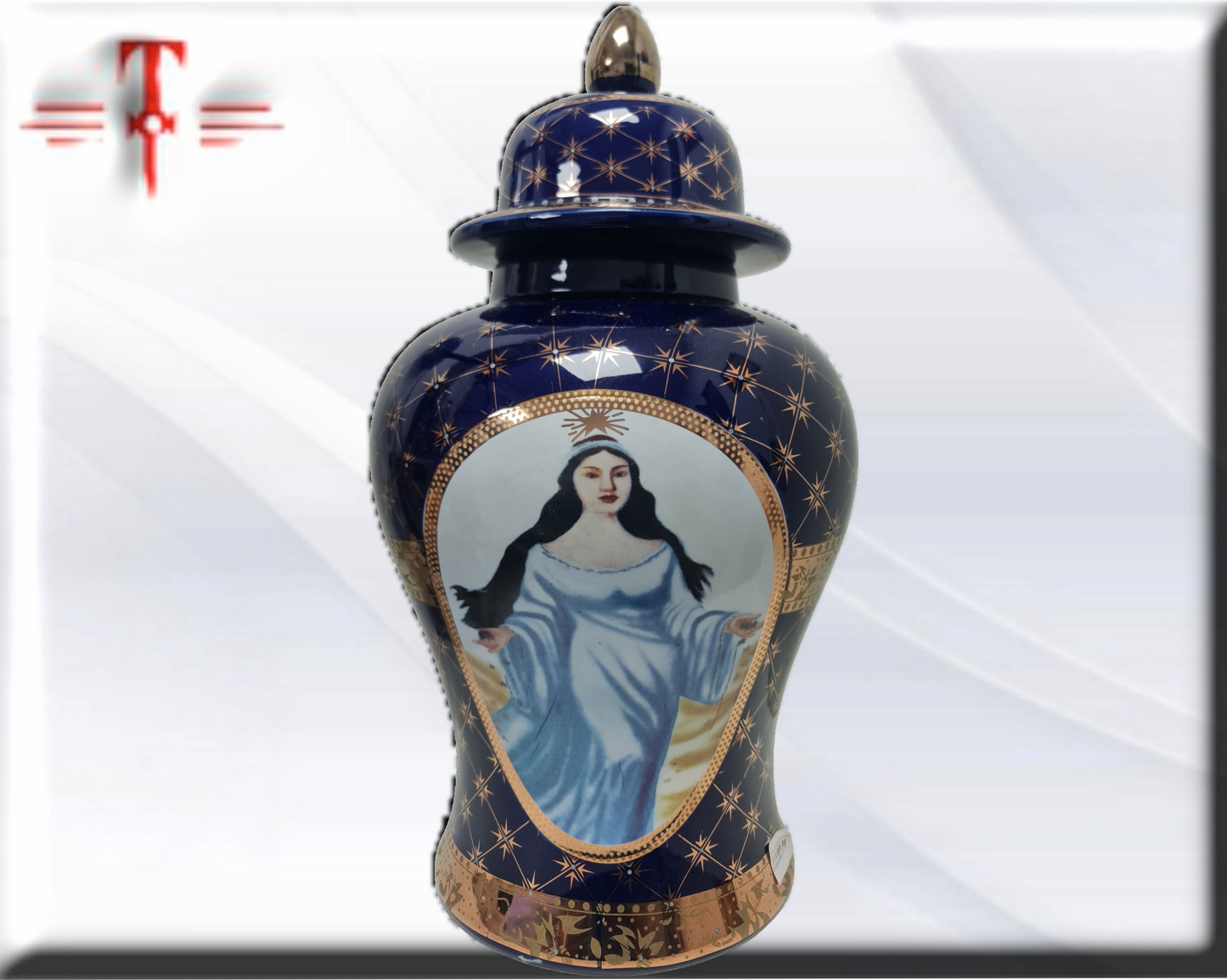 Kürbisbox für die Oricha Oshún, Yoruba Lucumí Santeria