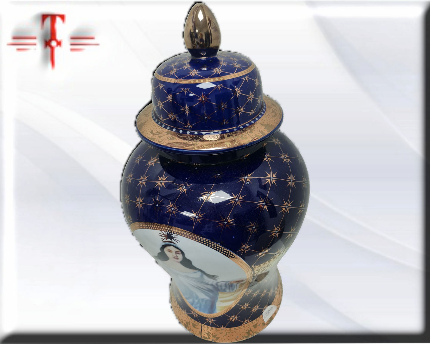 Kürbisbox für die Oricha Oshún, Yoruba Lucumí Santeria