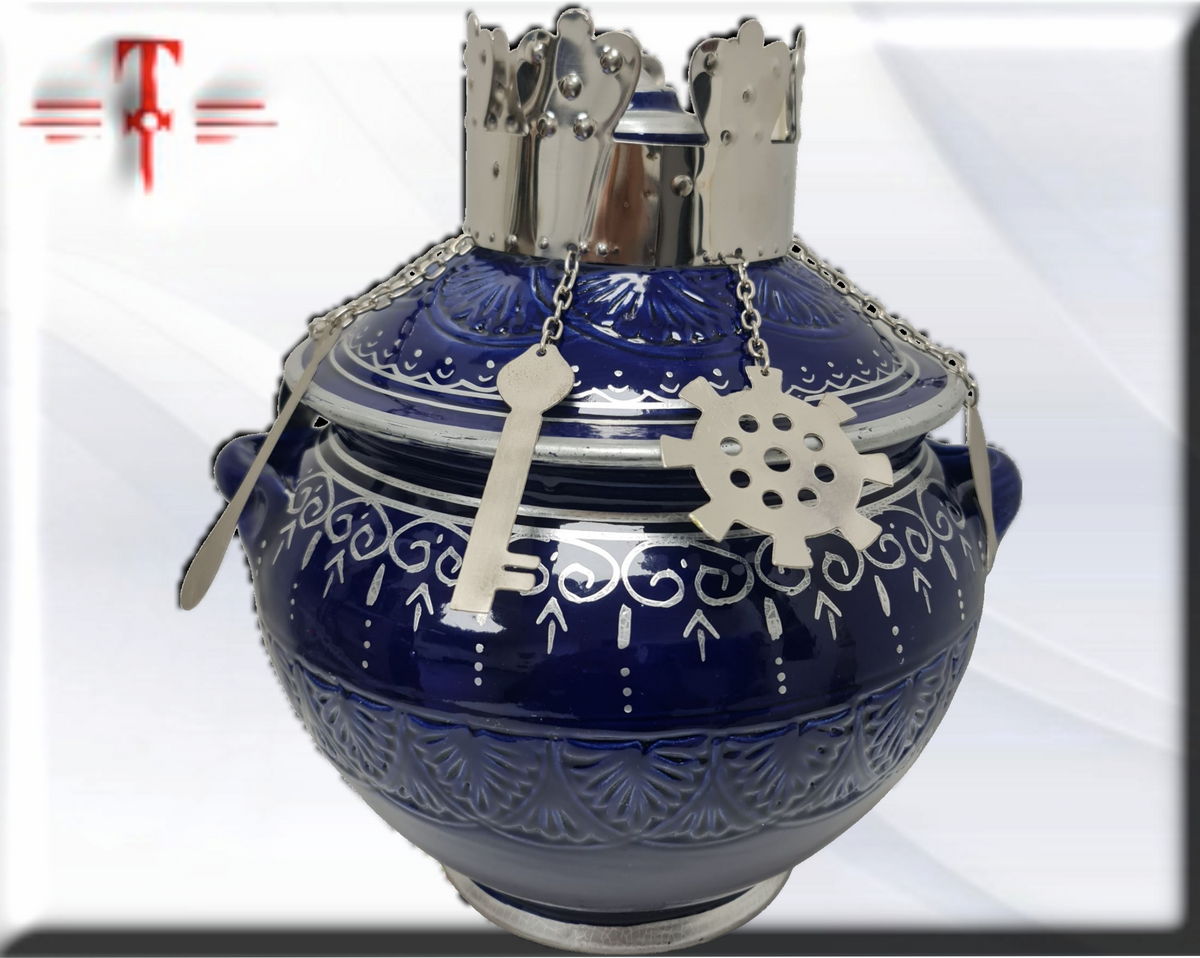 Kürbisbox für die Oricha Oshún, Yoruba Lucumí Santeria