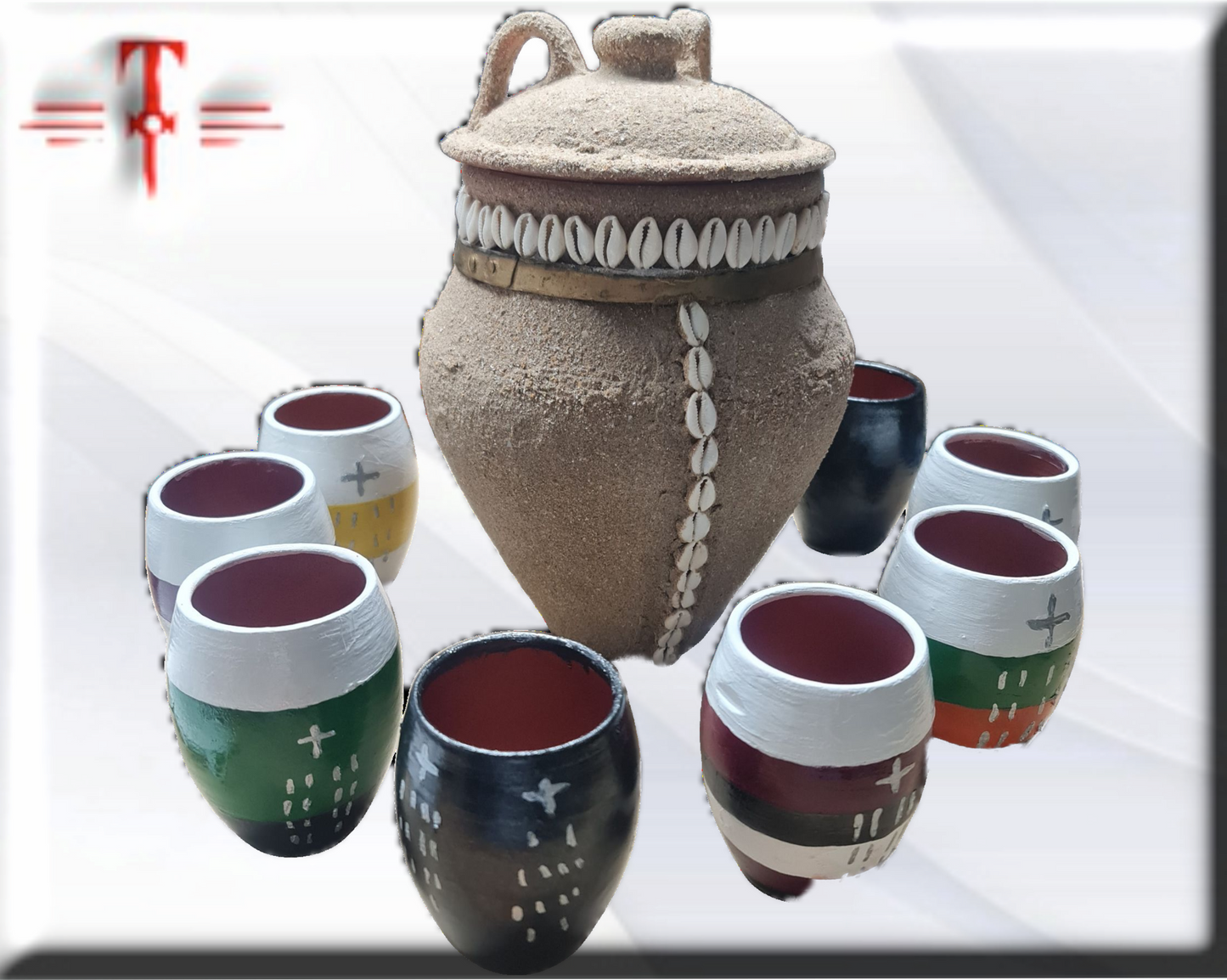 Kürbisbox für die Oricha Oshún, Yoruba Lucumí Santeria