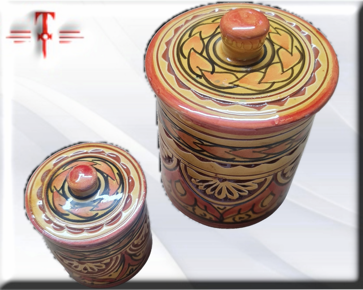 Kürbisbox für die Oricha Oshún, Yoruba Lucumí Santeria