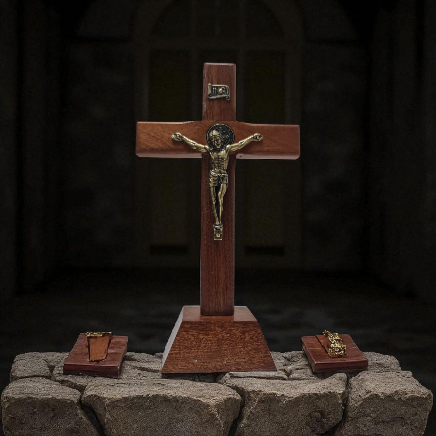 Cruz San Benito  , Santos y Vírgenes católicos , productos Religiosos
