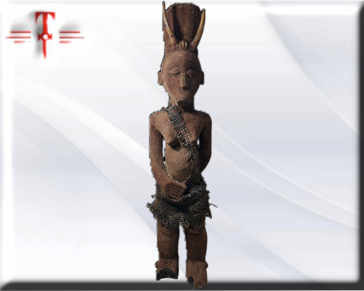Olugbohun-Kraftfetisch, afrikanisches Amulett, Geheimnisse von Vodun