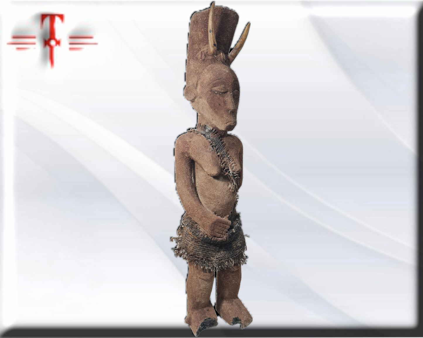 Olugbohun-Kraftfetisch, afrikanisches Amulett, Geheimnisse von Vodun